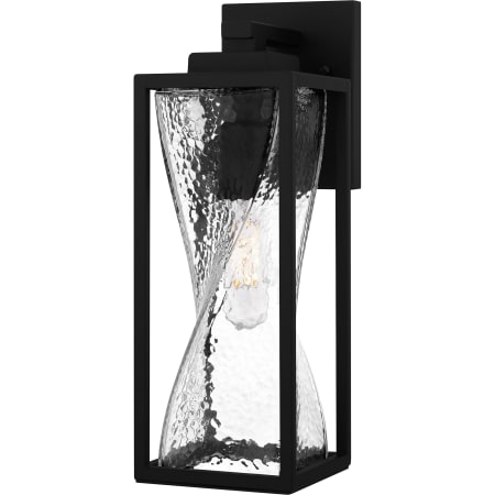 Quoizel Zarah 15" Tall Outdoor Wall Sconce Matte Black