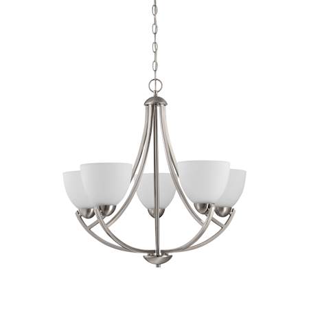 Brushed Nickel Light Off