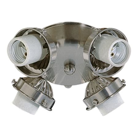 Quorum International 4 Light Ceiling Fan Light Kit Satin Nickel
