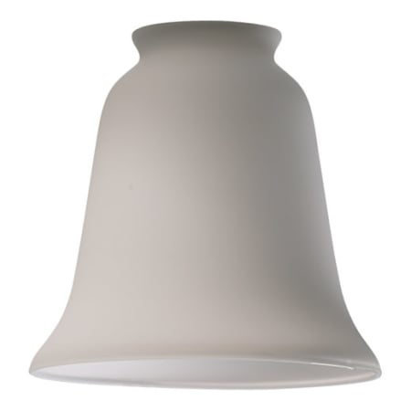 Quorum International 5" Wide Tulip Shaped Glass Shade with 2-1/4" Adapter Satin Opal
