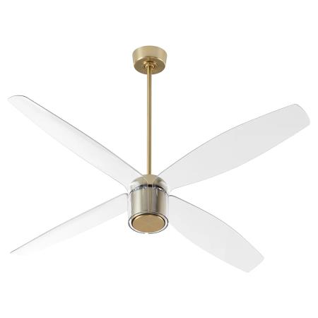 Quorum International Samaran 60" Fan Aged Brass