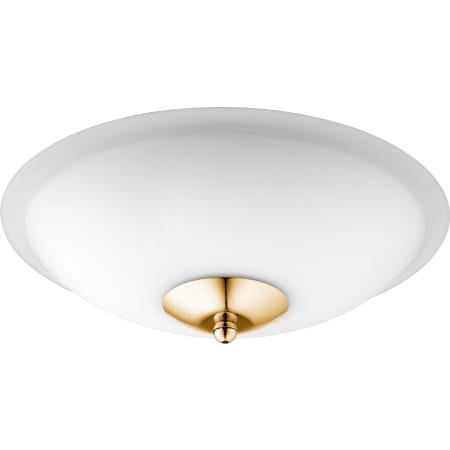 Quorum International 2 Light LED Light Kit Aged Brass / Satin Opal