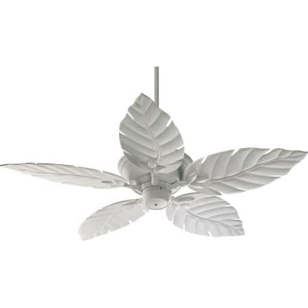 Quorum International Indoor / Outdoor Ceiling Fan from the Monaco Patio Collection Studio White