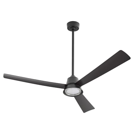 Quorum International Esquire 58" 3 Blade Indoor / Outdoor LED Ceiling Fan Matte Black