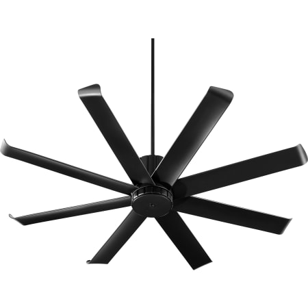 Quorum International Proxima Patio 60" 8 Blade Indoor / Outdoor Ceiling Fan with Wall Control Noir