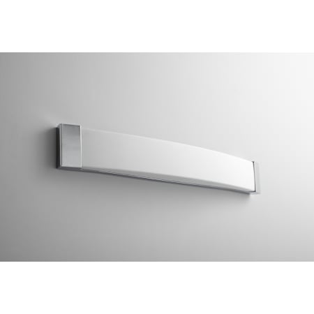 Quorum International Apollo 2 Light 37" Wide Bath Bar Polished Chrome