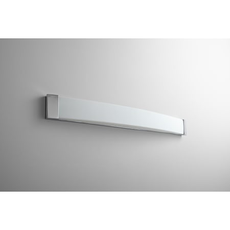 Quorum International Apollo 2 Light 49" Wide Bath Bar Polished Chrome