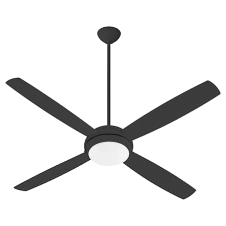 Quorum International Expo 60" 4 Blade Indoor Ceiling Fan Matte Black