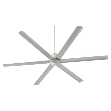 Quorum International Titus 80" 6 Blade Indoor Ceiling Fan with Wall Control Satin Nickel