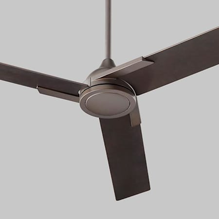Quorum International Coda 56" 3 Blade Indoor Ceiling Fan Oiled Bronze