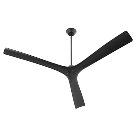 Quorum International Mecca 72" 3 Blade Indoor Ceiling Fan Black