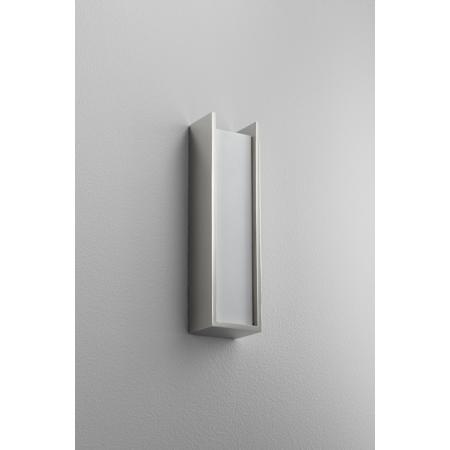 Quorum International Kiko 12" Tall LED Bathroom Sconce Polished Nickel