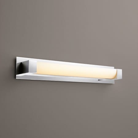 Quorum International Balance 29" Wide LED Bath Bar in Polished Nickel Polished Nickel