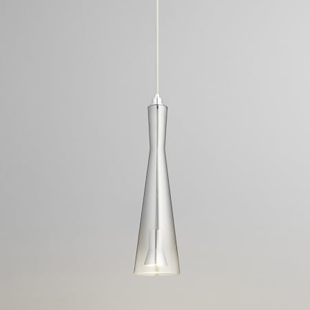 Quorum International Cornet 4" Wide LED Mini Pendant Smoke Ombre