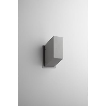 Quorum International Uno 9" Tall LED Outdoor Wall Sconce Grey