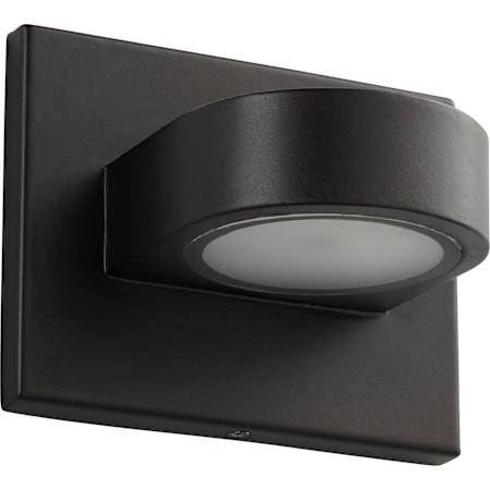 Quorum International Eris 5" Tall LED Outdoor Wall Sconce Oiled Bronze