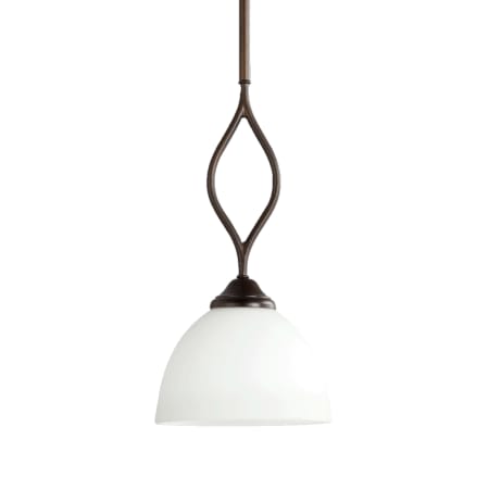 Quorum International Brooks 7" Wide Mini Pendant Oiled Bronze