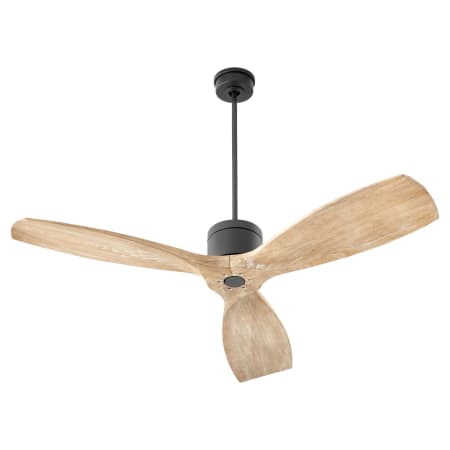 Quorum International Lurus 64" 3 Blade Indoor Ceiling Fan with Wall Control Matte Black