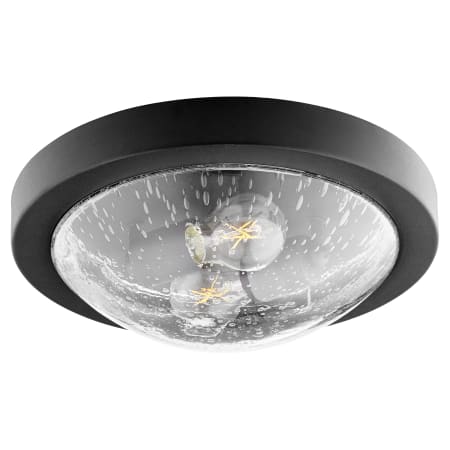 Quorum International 2 Light 13" Wide Flush Mount Bowl Ceiling Fixture Noir