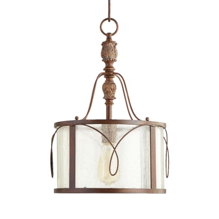 Quorum International Salento 11-1/2" Wide Single Light Persian Drum Pendant Vintage Copper