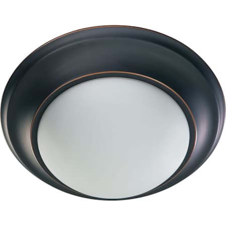 Quorum International Single Light 12" Wide Flush Mount Ceiling Fixture with Glass Shade Old World / Satin Opal