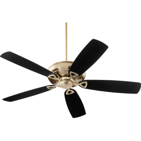 Quorum International Alto 62" 5 Blade Indoor Ceiling Fan Aged Brass