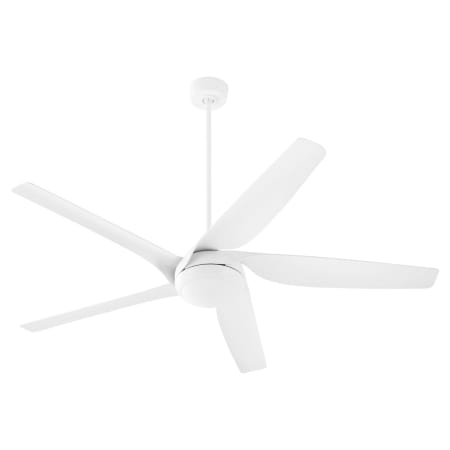 Quorum International Fury 65" 5 Blade Indoor Ceiling Fan with Remote Control Included Studio White