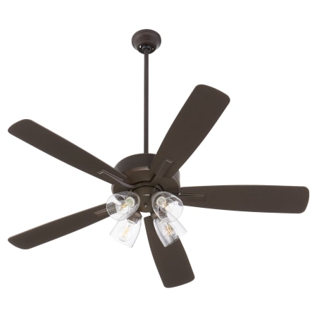 Quorum International Ovation 52" 5 Blade Indoor Ceiling Fan Oiled Bronze