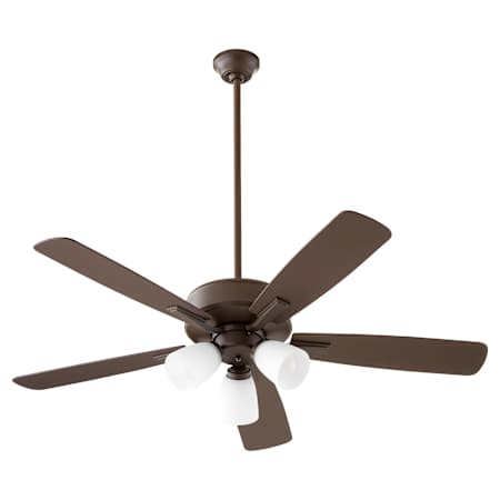 Quorum International Ovation 52" 5 Blade Indoor Ceiling Fan Oiled Bronze