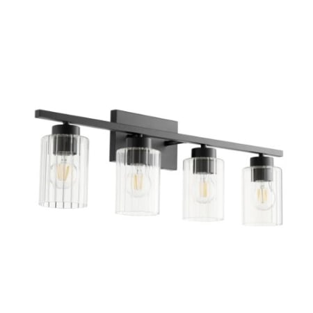 Quorum International Ladin 30" Wide Vanity Light Black