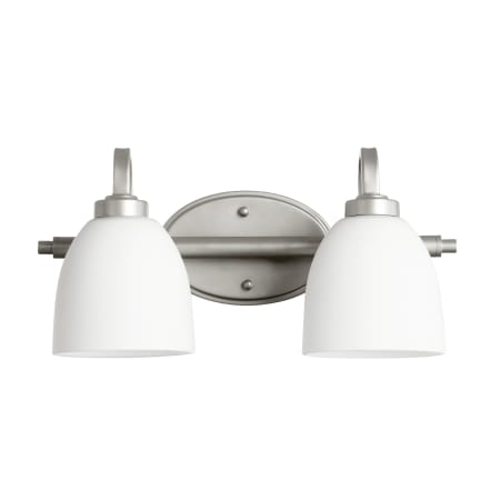 Quorum International Reyes 2 Light 16" Wide Vanity Light Classic Nickel