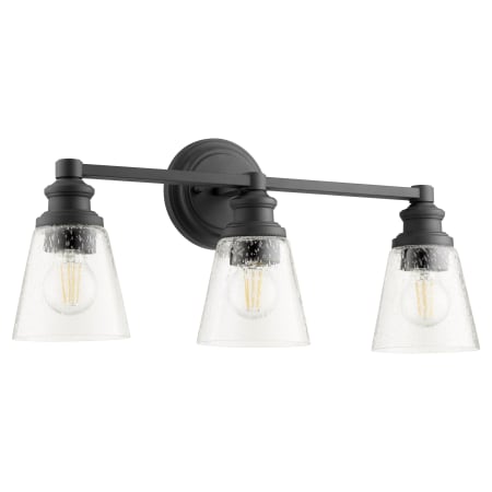 Quorum International Dunbar 3 Light 23" Wide Bathroom Vanity Light Noir