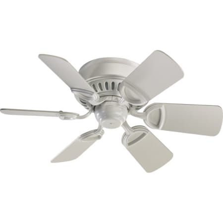 Quorum International Indoor Ceiling Fan from the Medallion 30 Collection Studio White