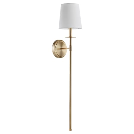 Quorum International 20" Tall Wall Sconce Aged Brass