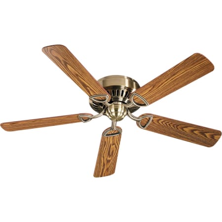 Quorum International Indoor Ceiling Fan from the Medallion 52 Collection Antique Brass