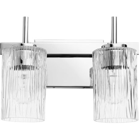 Quorum International Fort Worth 2 Light 13" Wide Vanity Light Chrome