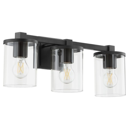 Quorum International Bolton 3 Light 22" Wide Vanity Light Matte Black
