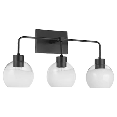 Quorum International Goodwin 3 Light 24" Wide Vanity Light Matte Black