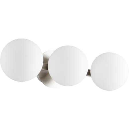 Quorum International 3 Light 22" Wide Vanity Light Satin Nickel