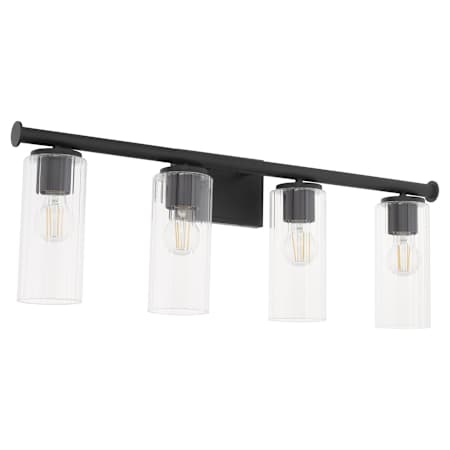 Quorum International Mercier 4 Light 32" Wide Vanity Light Matte Black