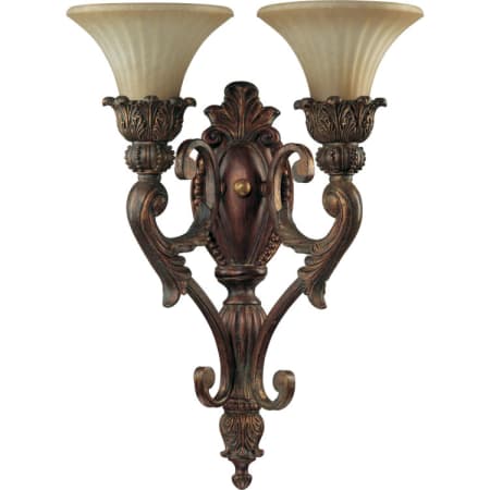 Quorum International Madeleine 2 Light Bathroom Vanity Light Corsican Gold
