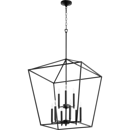Quorum International Gabriel 9 Light 24" Wide Chandelier Noir