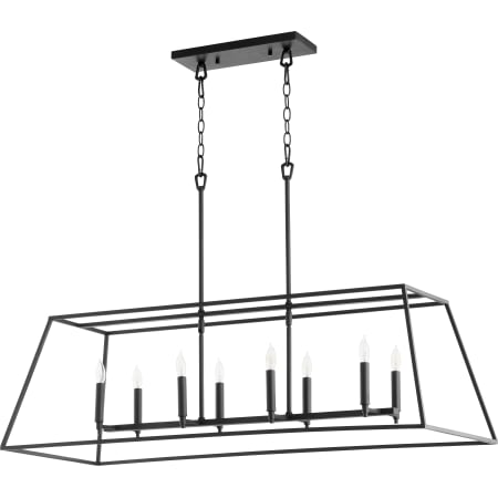 Quorum International Gabriel 8 Light 45" Wide Chandelier Noir