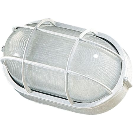 Quorum International 1 Light Outdoor Wall Sconce with Frosted Glass Shade White