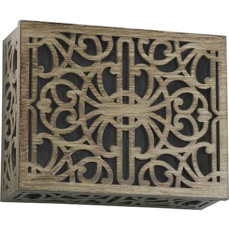 Quorum International 6" x 7.75" Traditional Surface Mount Door Chime Grill Cover Antique Flemish