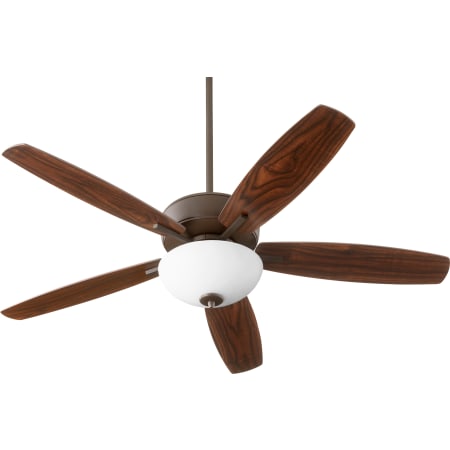 Quorum International Breeze 52" 5 Blade Indoor Ceiling Fan with Light Kit Oiled Bronze