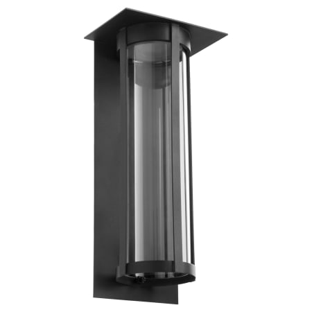 Quorum International Abram 18" Tall Outdoor Wall Sconce Textured Black