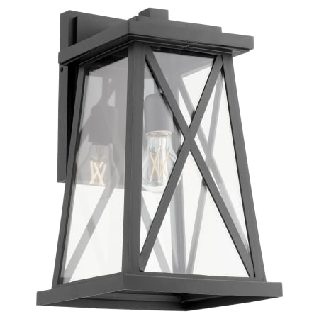 Quorum International Artesno 17" Tall Outdoor Wall Sconce Textured Black