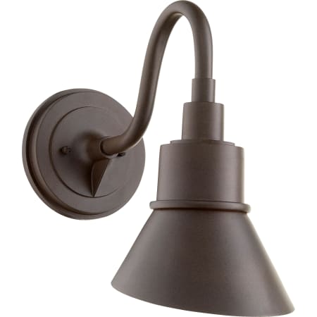 Quorum International Torrey Single Light 13-3/4" Tall Outdoor Wall Sconce Oiled Bronze