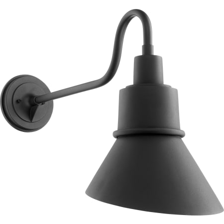 Quorum International Torrey Single Light 18-1/4" Tall Outdoor Wall Sconce Noir